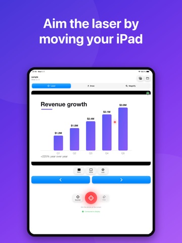 Presenter Remote: Slides & TV iPad screenshot