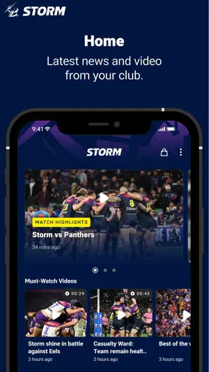 Melbourne Storm screenshot 1