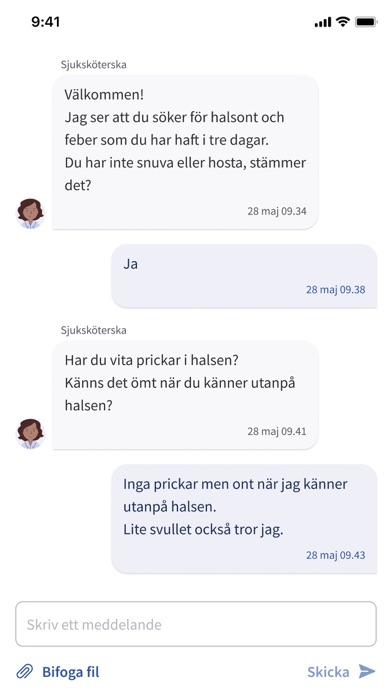 Hälsa och vård i Västerbotten iPhone screenshot 4