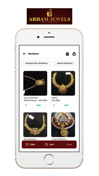 Arham Jewels Screenshot