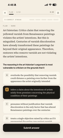 Lexicon LSAT Screenshot 3 of 7
