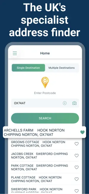 DelM8 UK Address Finder screenshot 1