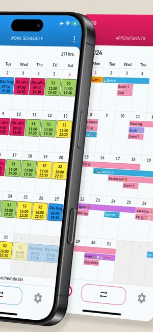 Megashift・Shift Work Calendar screenshot 2