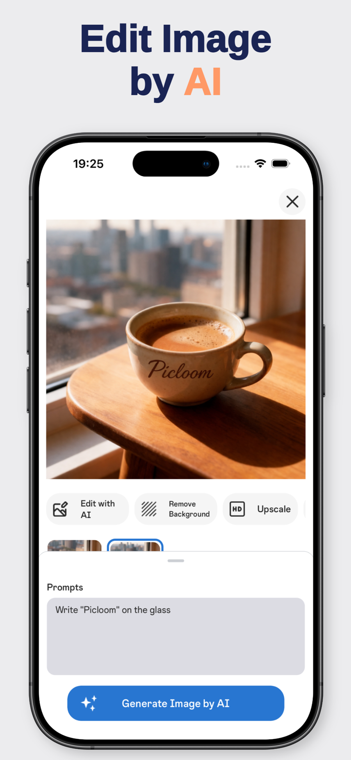 Ai Photo Editor - Picloom screenshot 1