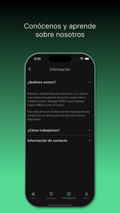 Nahuel Pascual Inversiones Screenshot