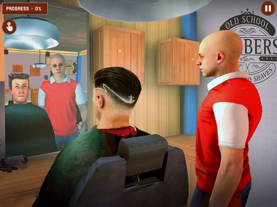Screenshot #4 pour jeux de coiffure!