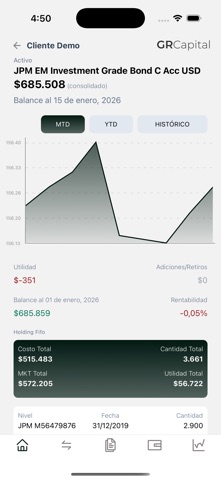 GR Capital APP screenshot