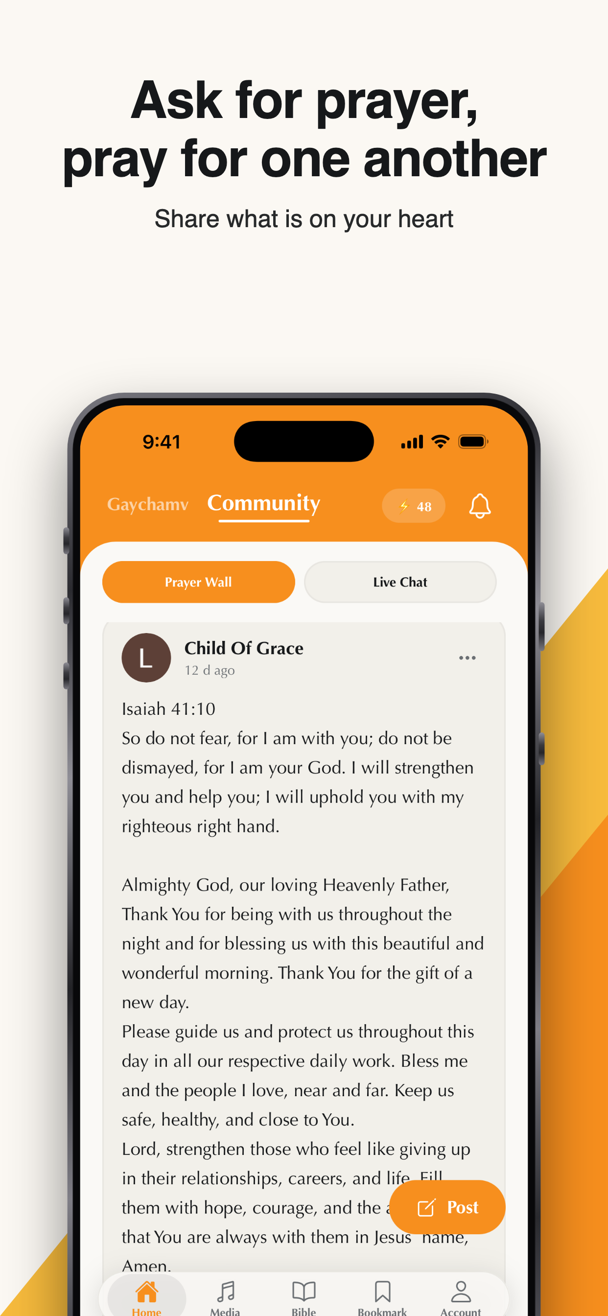 Gaychamv: Daily Prayer & Bible screenshot 4