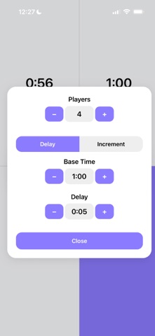 Quad Clock - 4 Player Timer Screenshot 3 of 3