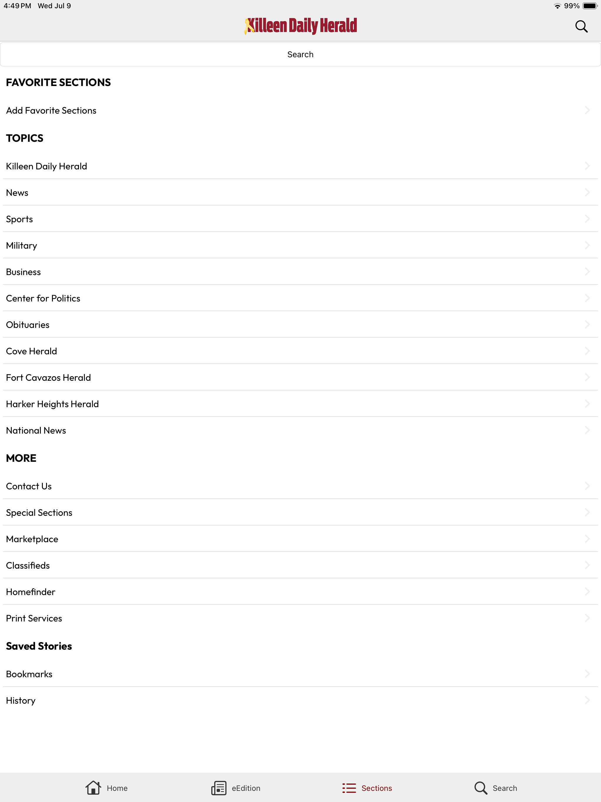 Killeen Daily Herald screenshot 14