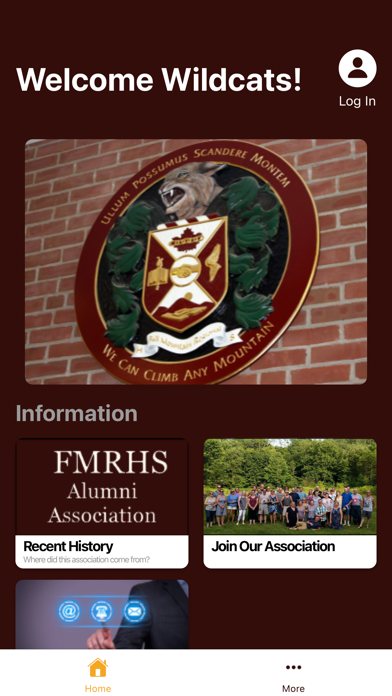 FMRHS Alumni Association Screenshot