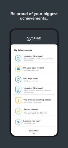 The Gym Ramona iPhone screenshot