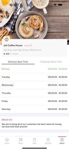 Joli Coffee House screenshot