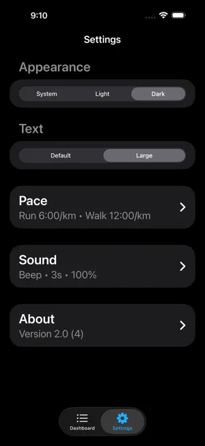 Interval Timer - Run and Walk screenshot 4