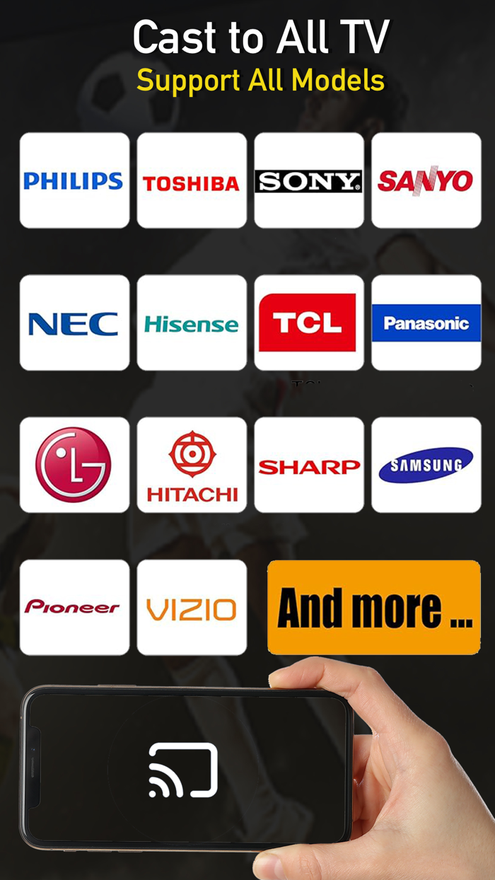 Cast to TV  Screen Mirroring