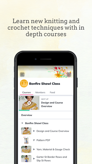 Knit Collage iPhone screenshot 1 - Education app