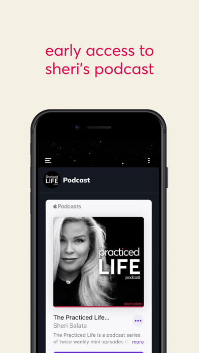The Sheri Salata Network iPhone screenshot 2 - Health & Fitness app