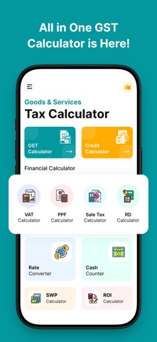 GST & Loan EMI Calculator screenshot