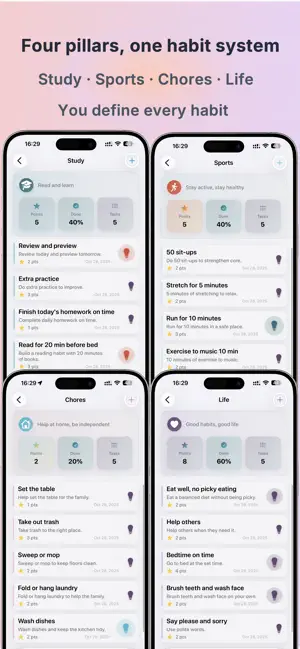 HabitLight -Kids Habit Tracker screenshot 2