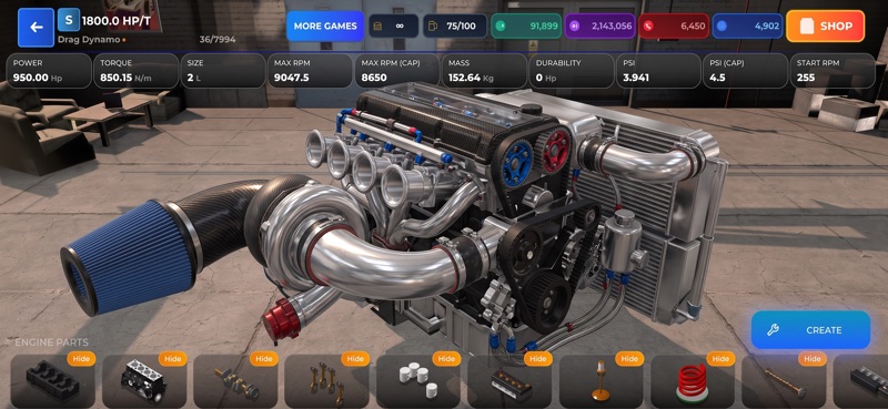 Drag Sim: King Of The Racing 2 screenshot 1