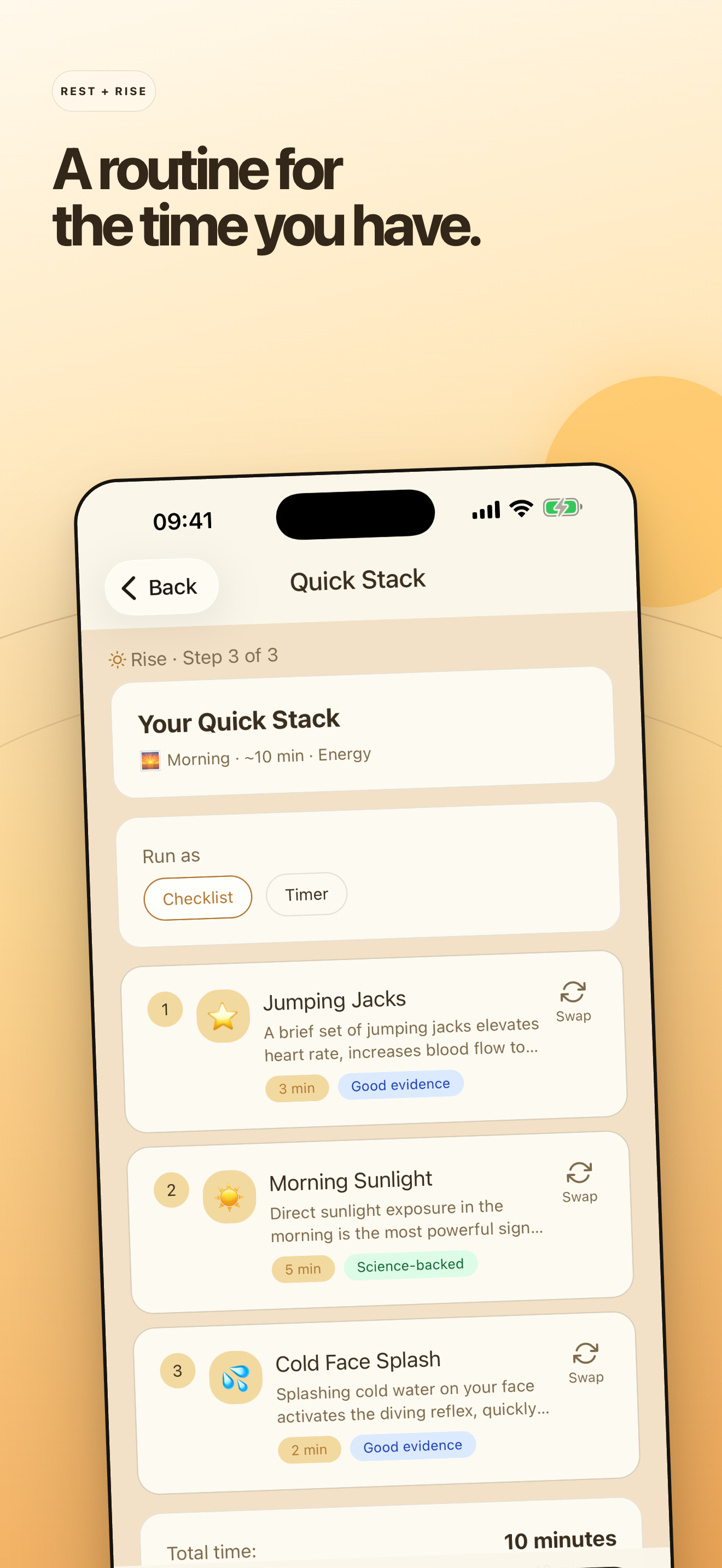 Rest+Rise Sleep & Wake Rituals screenshot 2