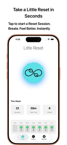 Little Reset: Breath & Refocus Screenshot 1 of 7