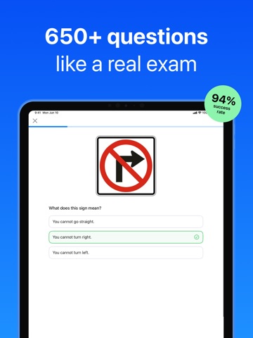 DMV Practice Test 2026 | Max iPad screenshot