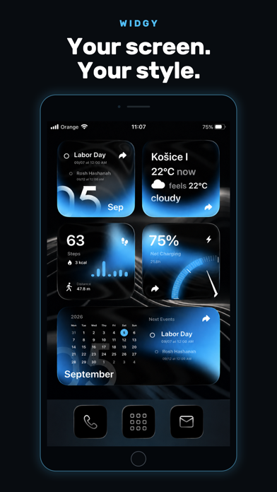 Widgy Widgets: Home/Lock/Watch app screenshot