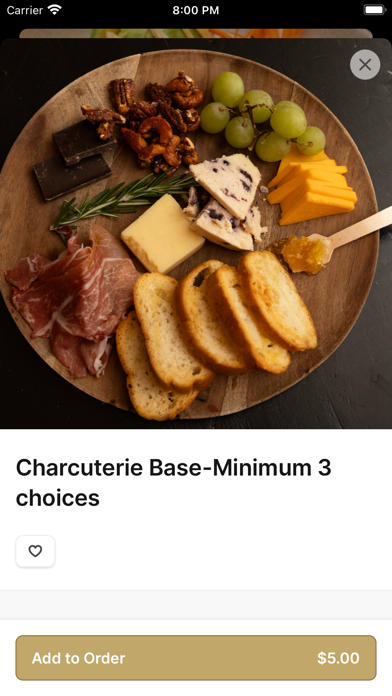 MONTAGE WINE BAR TO GO iPhone screenshot 3 - Food & Drink app