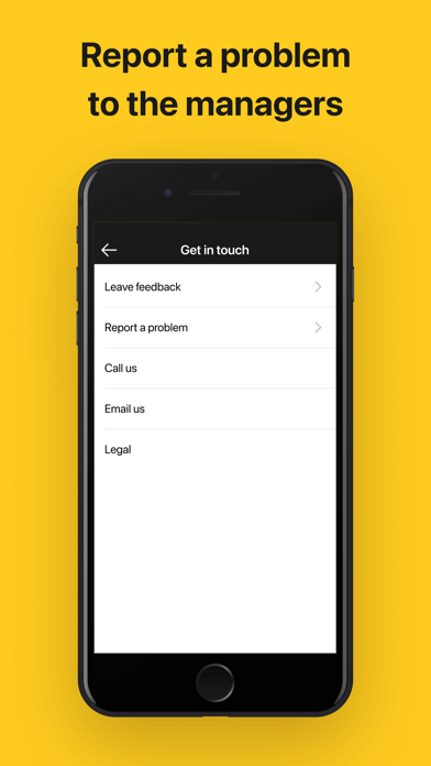 Taxii Driver app Screenshot