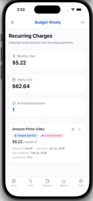 Budget Wisely screenshot 4