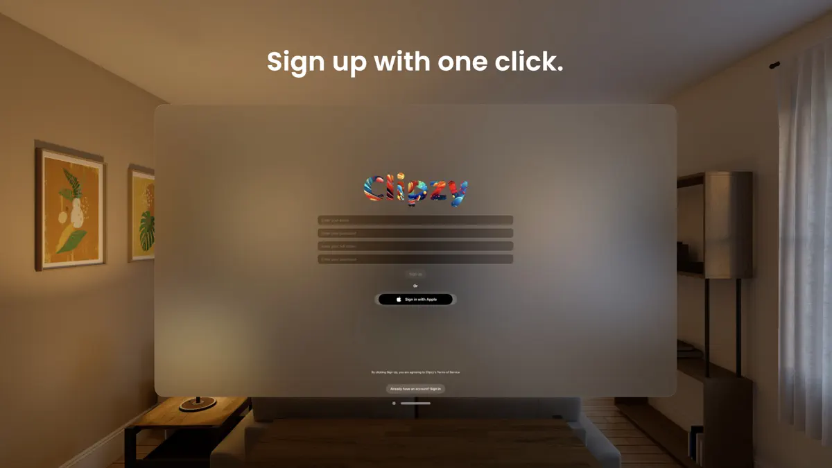 Clipzy: 3D Video Sharing screenshot 5