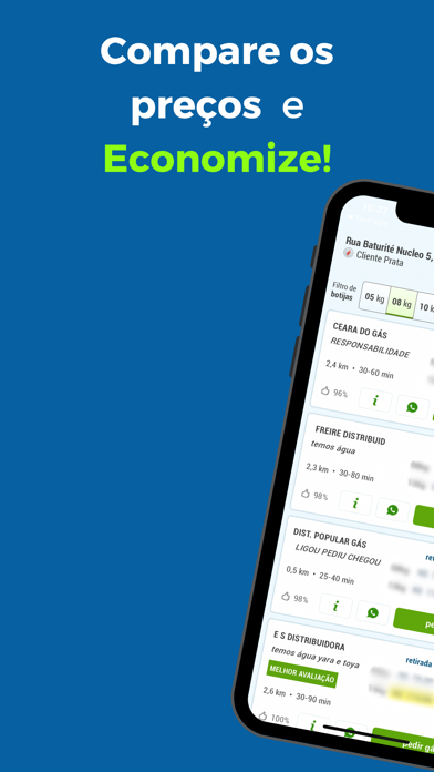 Fogás: Pedir Gás de Cozinha iPhone screenshot 1 - Shopping app