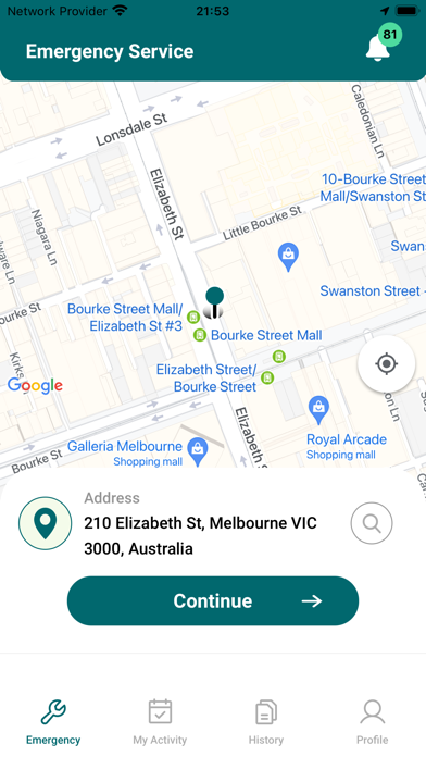 Screenshot 1 of STRATA AID App