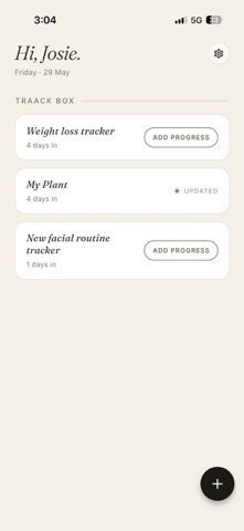 Traackit screenshot