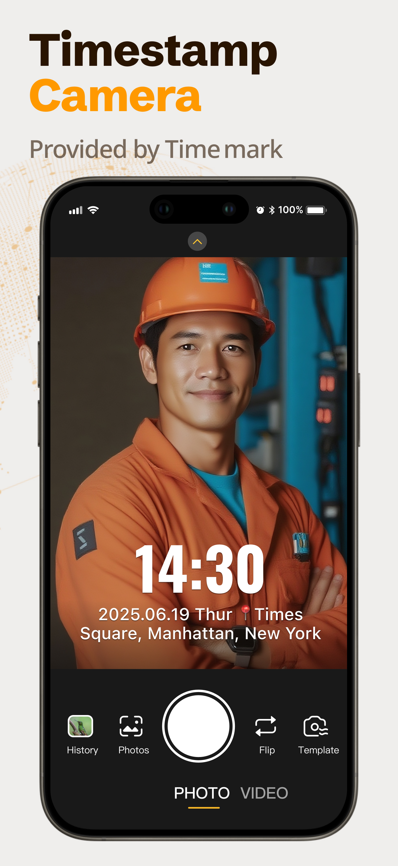 Timestamp Camera Time & GPS
