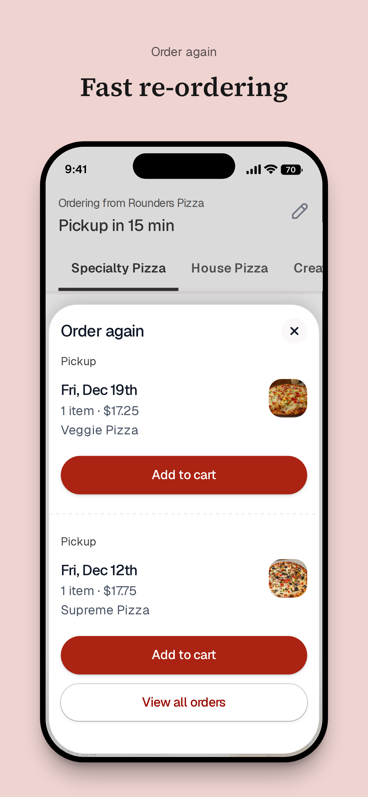 Rounders Pizza screenshot 4