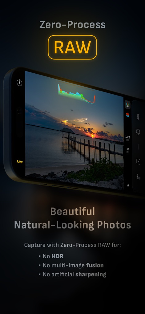 Camera M - Pro Manual Camera - See how Camera M captures unadulterated RAW files, revealing beautiful natural-looking photos without HDR or multi-image fusion.
