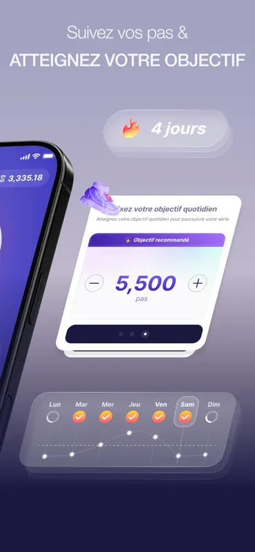 Sweatcoin Walking Step Counter screenshot 2 of 6