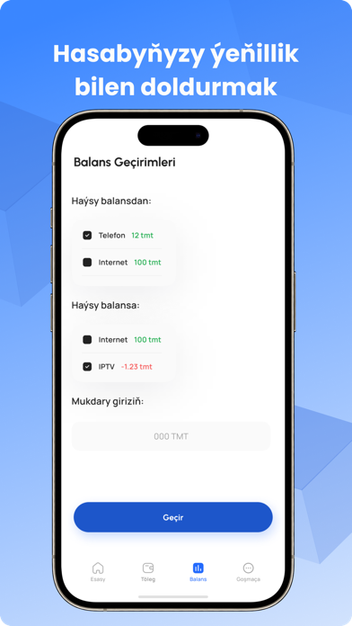 Şahsy otag Screenshot