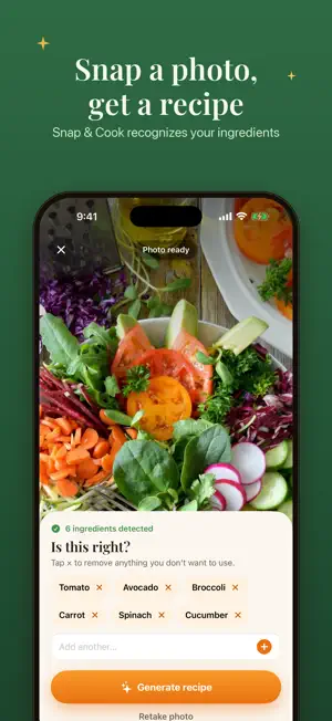 Cooking Genie: AI Recipe Maker screenshot 2