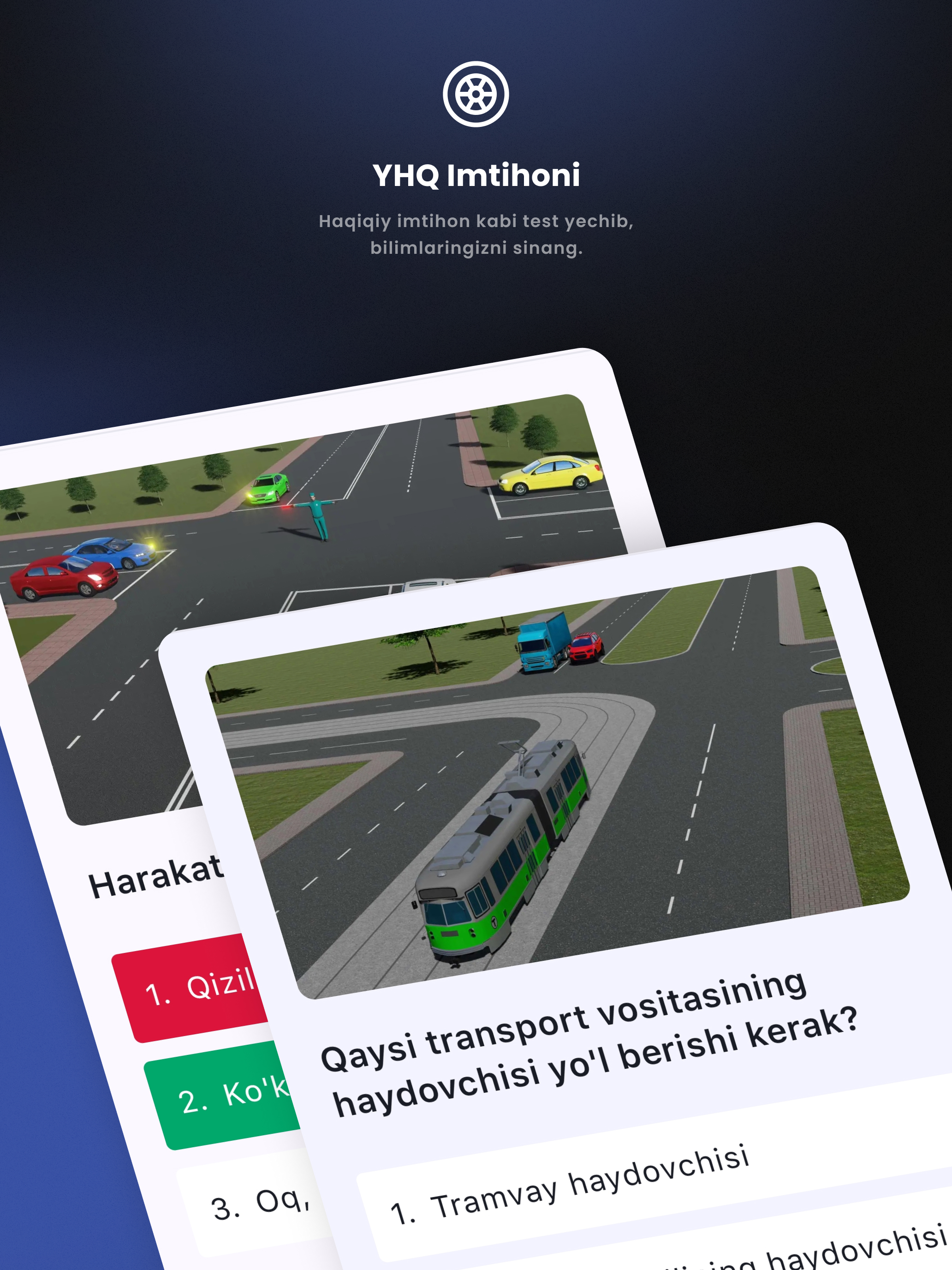 Yo'l harakati qoidalari 2026