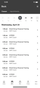 AMP Athletic screenshot #2 for iPhone