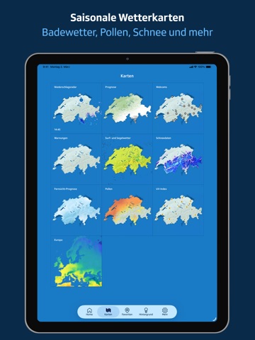 SRF Meteo - Wetter Schweiz iPad screenshot 5