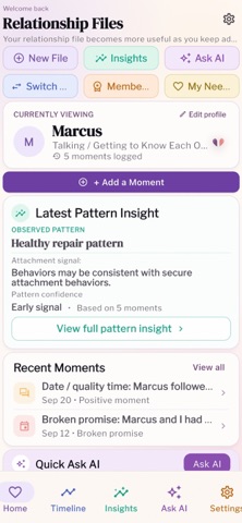 Relationship Files screenshot 1
