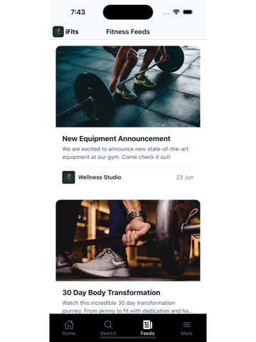 iFits Gym iPad screenshot