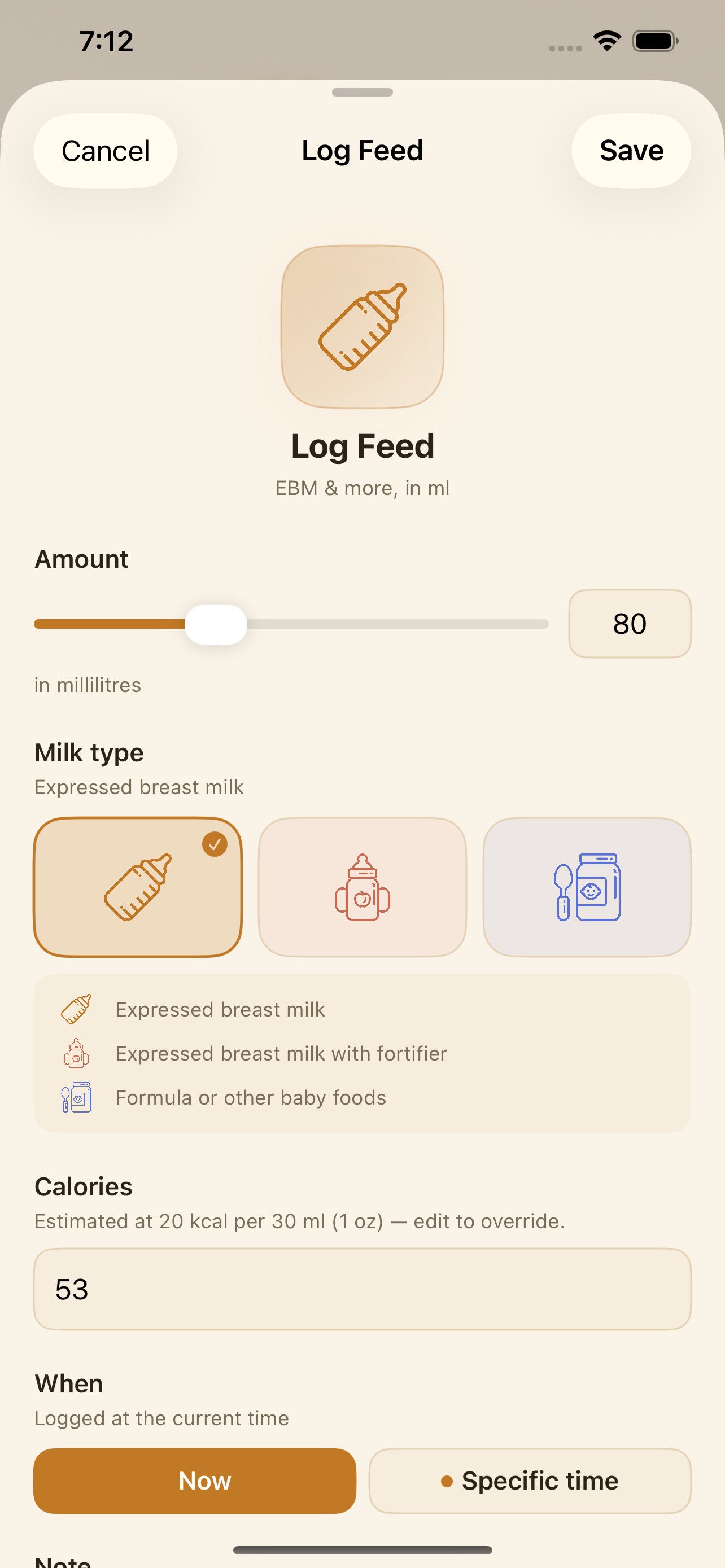 Screenshot 5 of Vatsalya OnDevice Baby Tracker