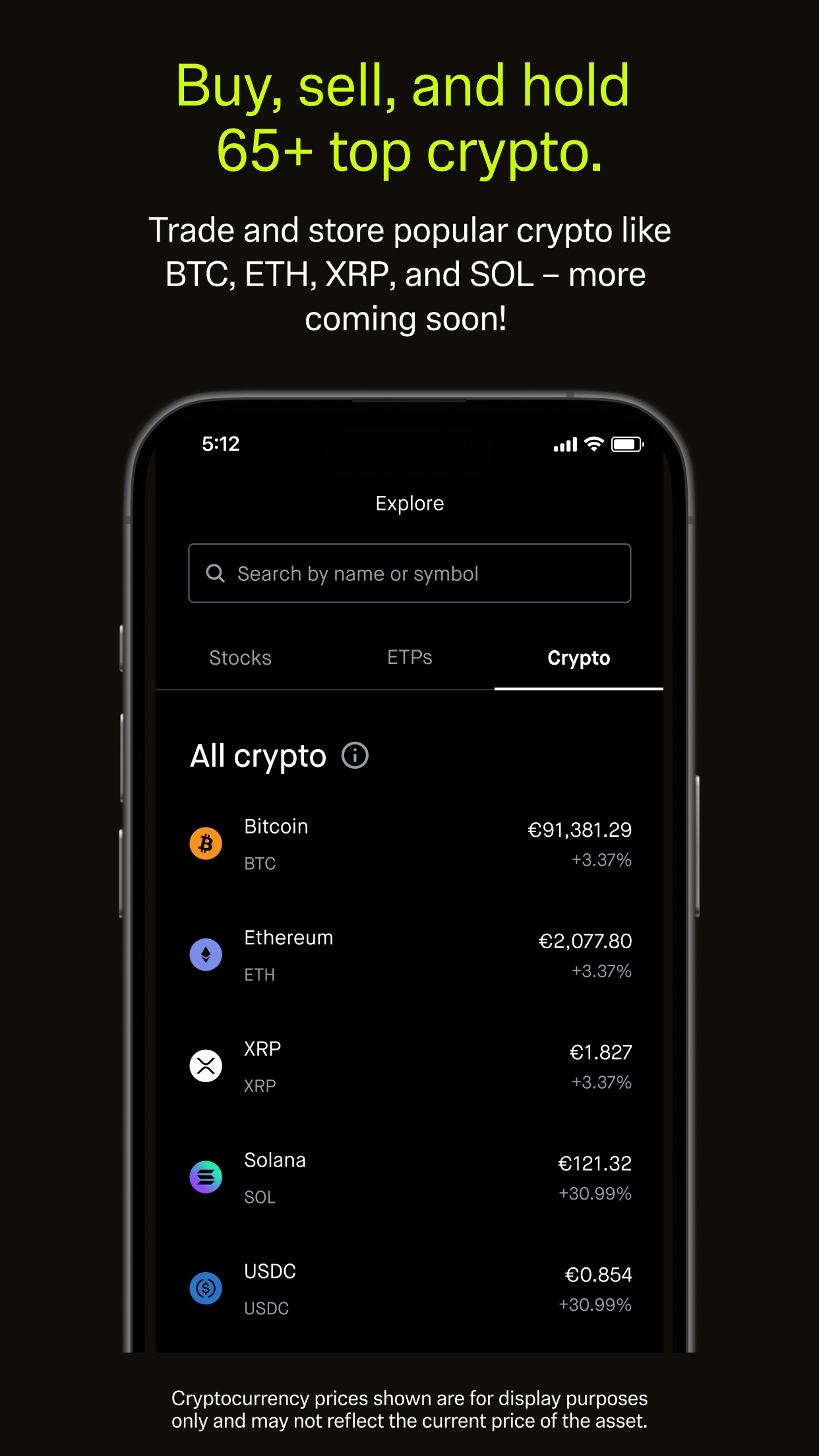 Screenshot 2 of Robinhood Crypto, Bitcoin, ETH