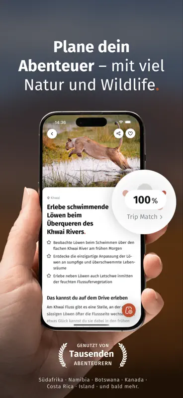 Wildful Stories: Roadtrip App screenshot 1 of 7