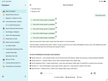 FlowDown - Open & Fast AI iPad screenshot